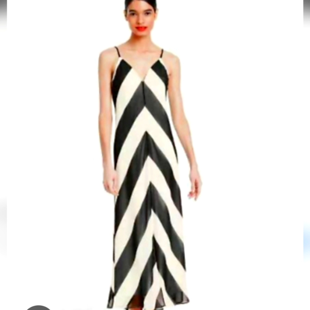 Christopher John Rogers Womens Dress Size 28 Black/White